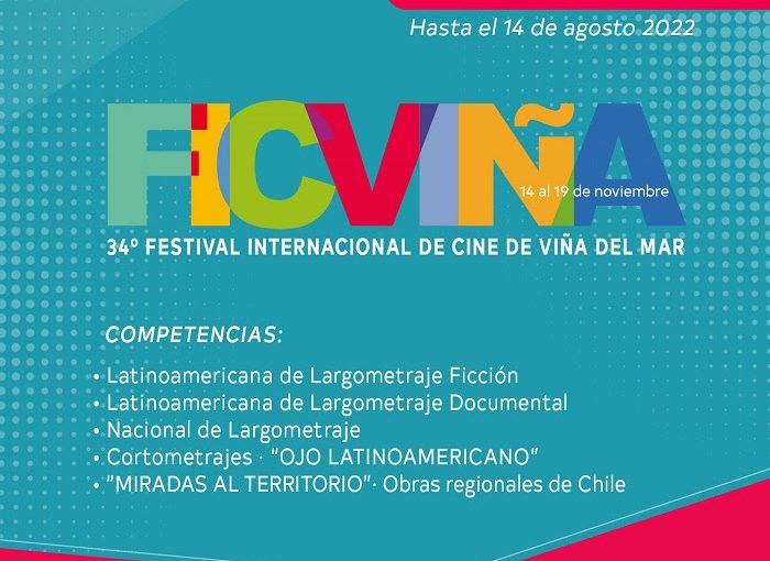 Convocatoria abierta del Festival Internacional de Cine de Viña del Mar para su 34ª edición