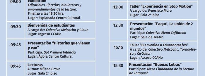 En Alto Hospicio será la segunda parada de la Estación del Libro